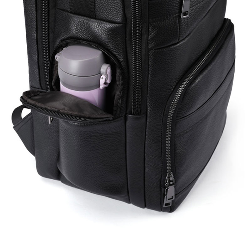 Luufan Genuine Leather Backpac - Leather Work Rucksack ulasan dan harga