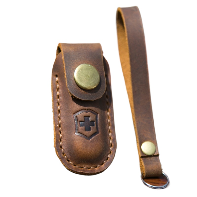 Swiss Knife, Leather Case Prot - Leatherwork Knives ulasan dan harga