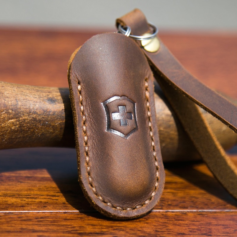 Swiss Knife, Leather Case Prot - Leatherwork Knives ulasan dan harga