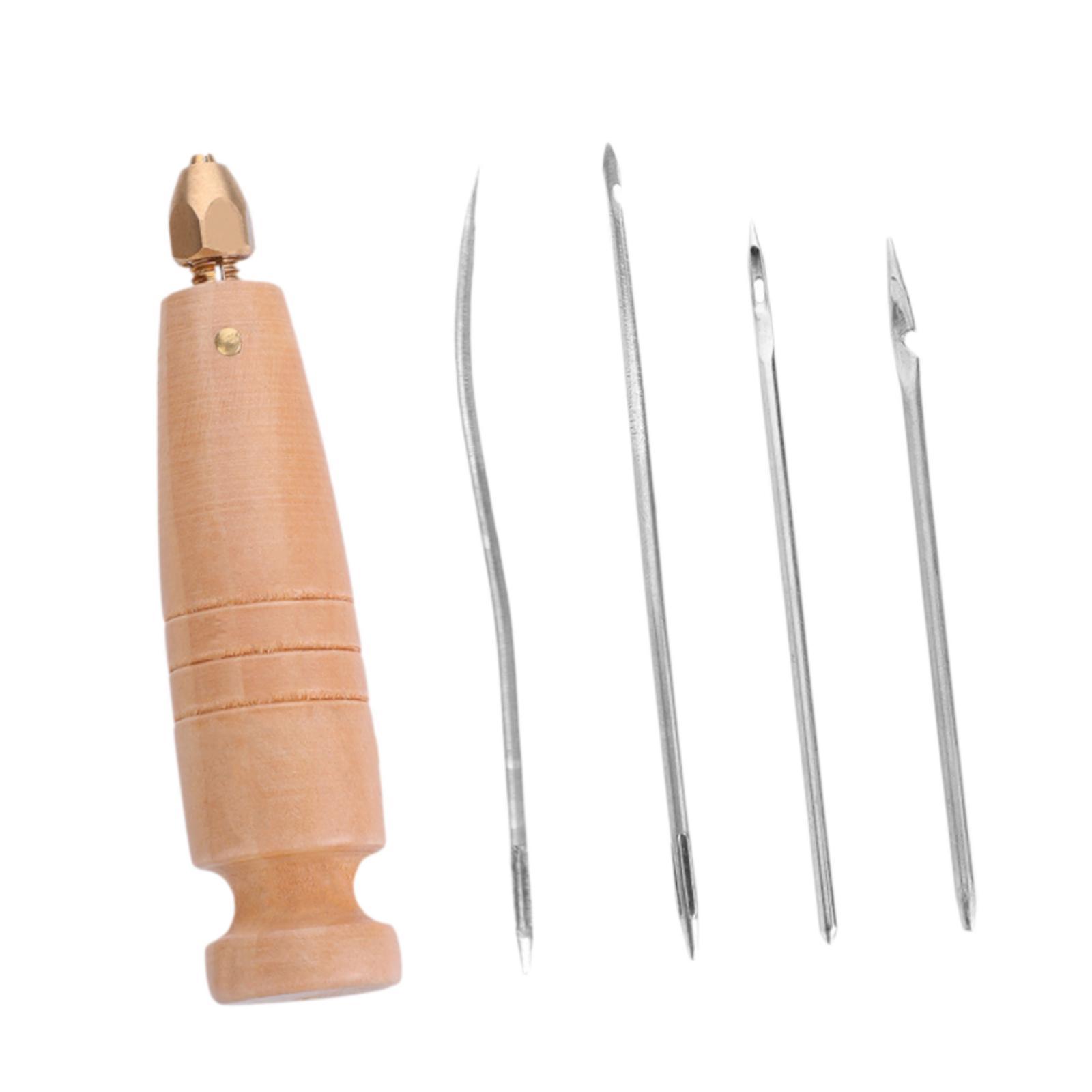 Canvas Leather Sewing Awl Hand - Leatherwork Hand Sewing Needles ulasan dan harga