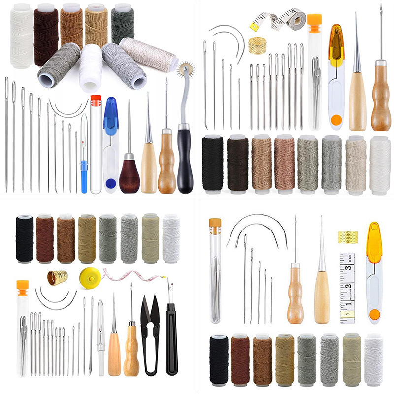 Leather Sewing Kit Leather Cra - Leatherwork Hand Sewing Needles ulasan dan harga