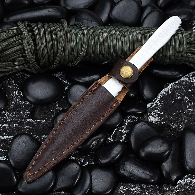 1PC Stainless Steel Tea Knife  - Leatherwork Knives ulasan dan harga