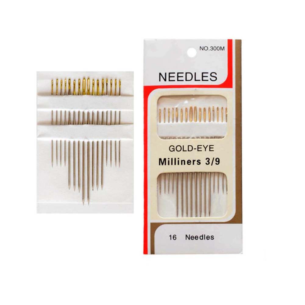 Large Eye Self-Threading Hand  - Leatherwork Hand Sewing Needles ulasan dan harga