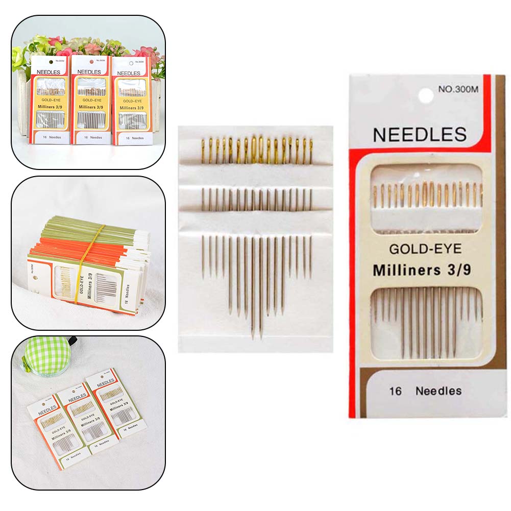 Large Eye Self-Threading Hand  - Leatherwork Hand Sewing Needles ulasan dan harga