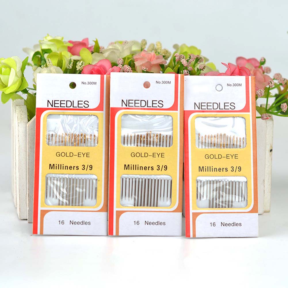 Large Eye Self-Threading Hand  - Leatherwork Hand Sewing Needles ulasan dan harga
