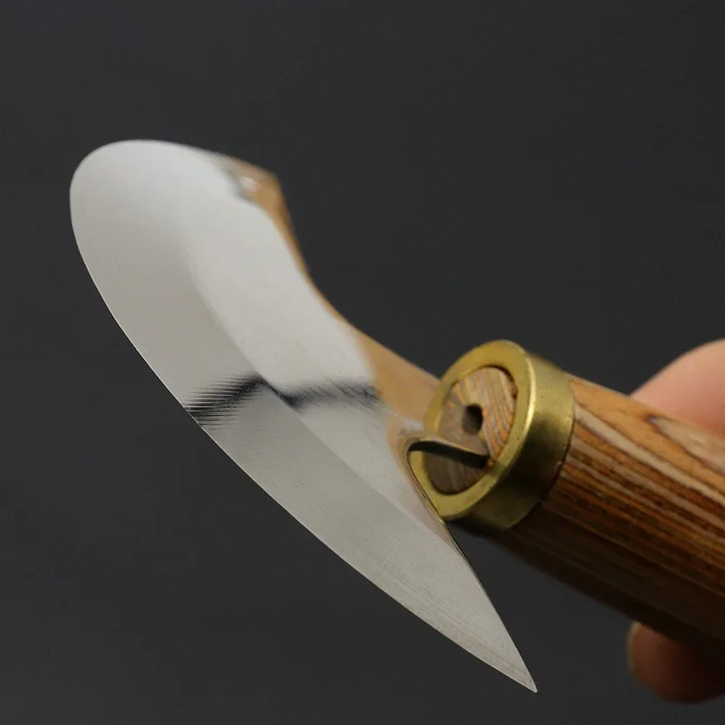 Manual Leather Skiving Knife D - Leatherwork Knives ulasan dan harga