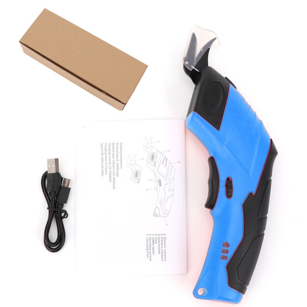 3.6V Electric Scissors Fabric  - Leatherworking Equipment ulasan dan harga