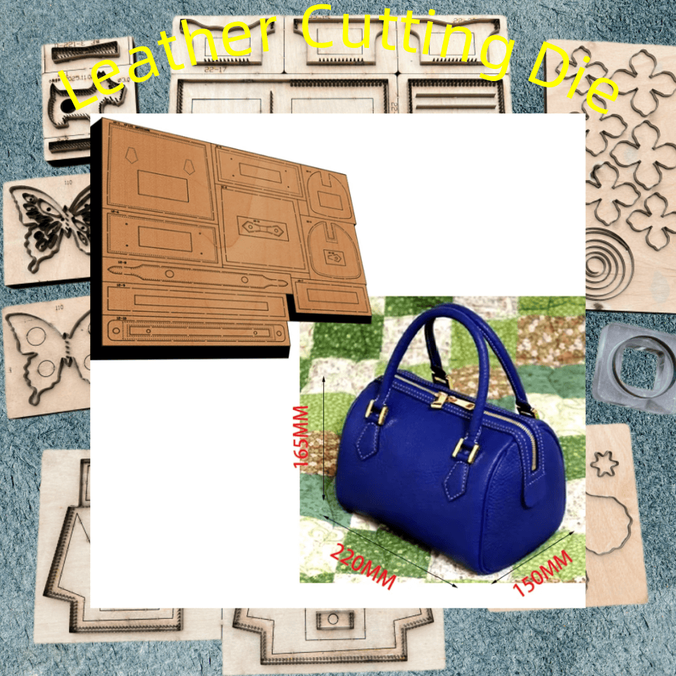 Wooden Cutting Die Handbag & W - Leatherwork Rings ulasan dan harga