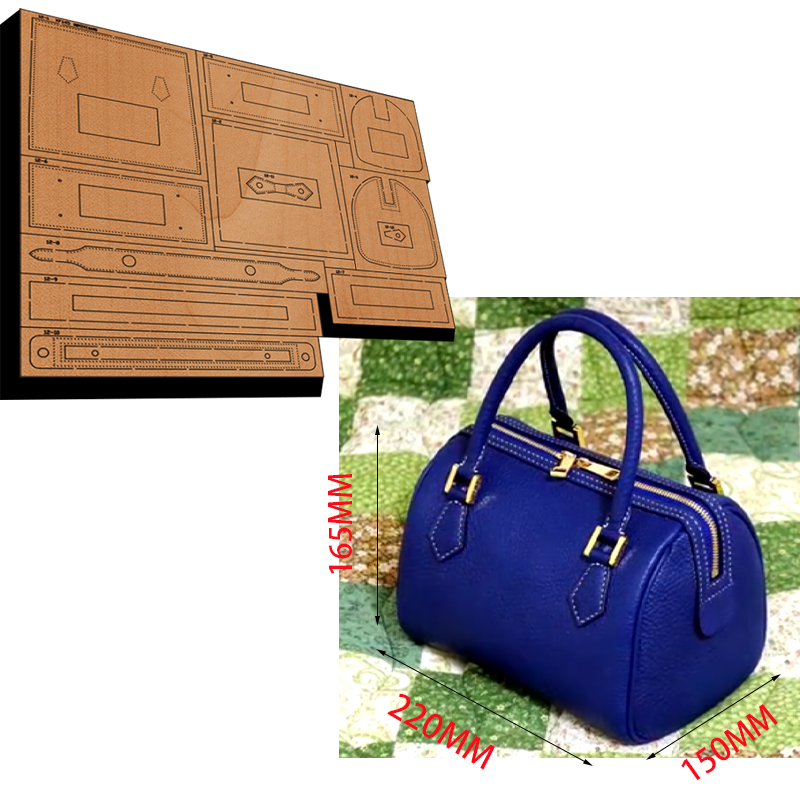 Wooden Cutting Die Handbag & W - Leatherwork Rings ulasan dan harga