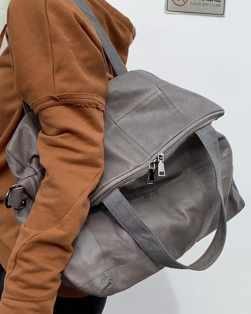 Large Capacity Tote Bag for Wo - Leather Workshop ulasan dan harga
