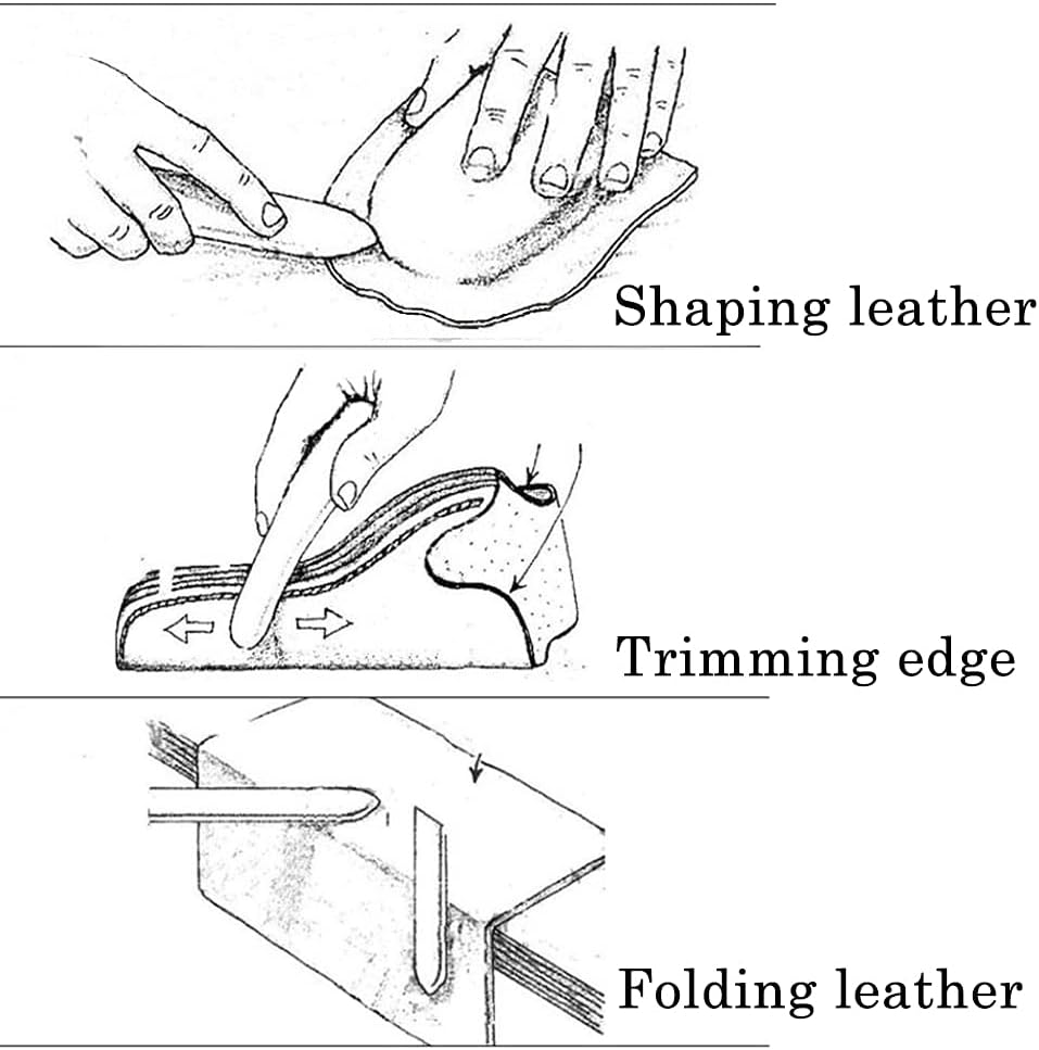 Professional Leather Craft Bon - Bone Folder Tool ulasan dan harga