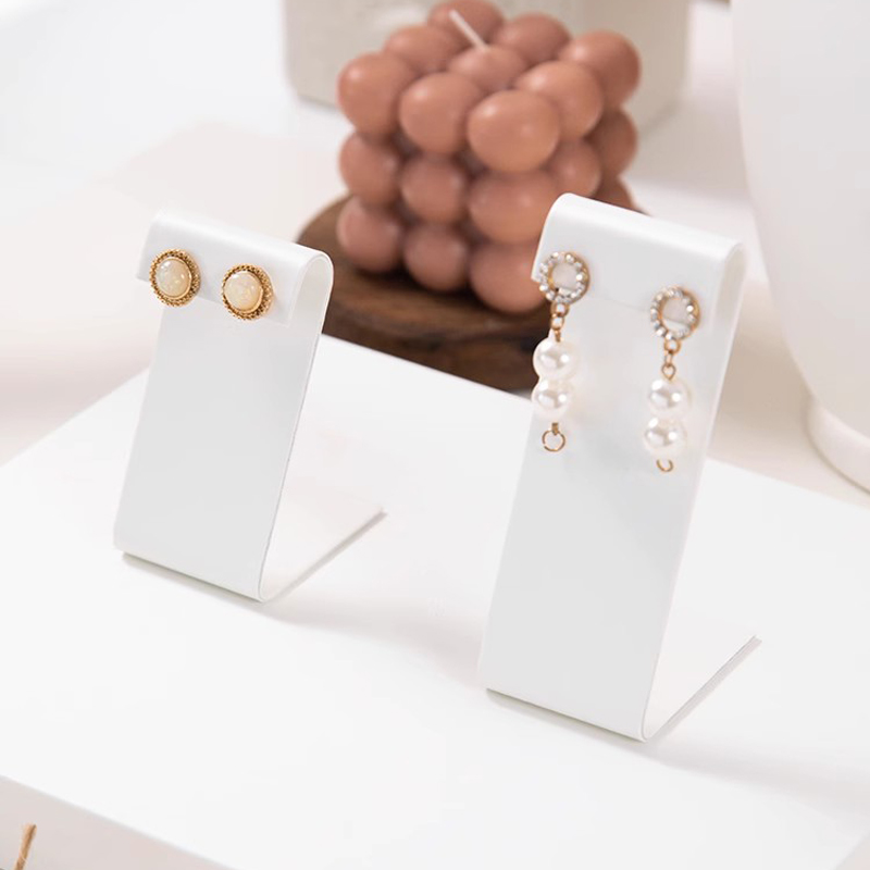 Earring Holder Ear Studs Jewel - Leatherwork Rings ulasan dan harga
