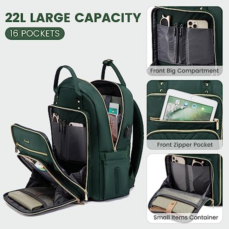Laptop Backpack for Women, Wat - For Leather Work ulasan dan harga