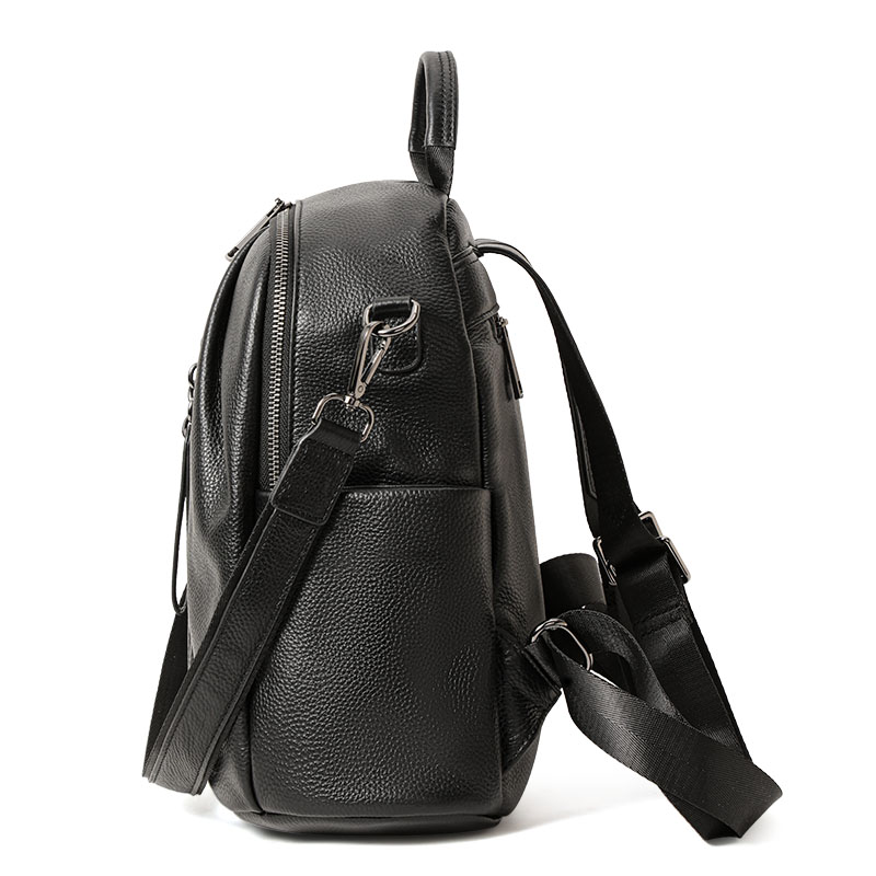 Genuine Cowhide Anti Theft Bac - Leather Work Rucksack ulasan dan harga