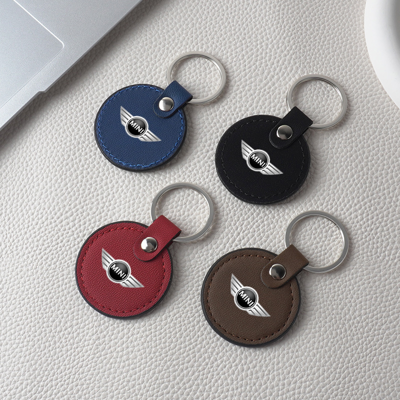 Leather Car Keychain Keyring K - Leatherwork Rings ulasan dan harga