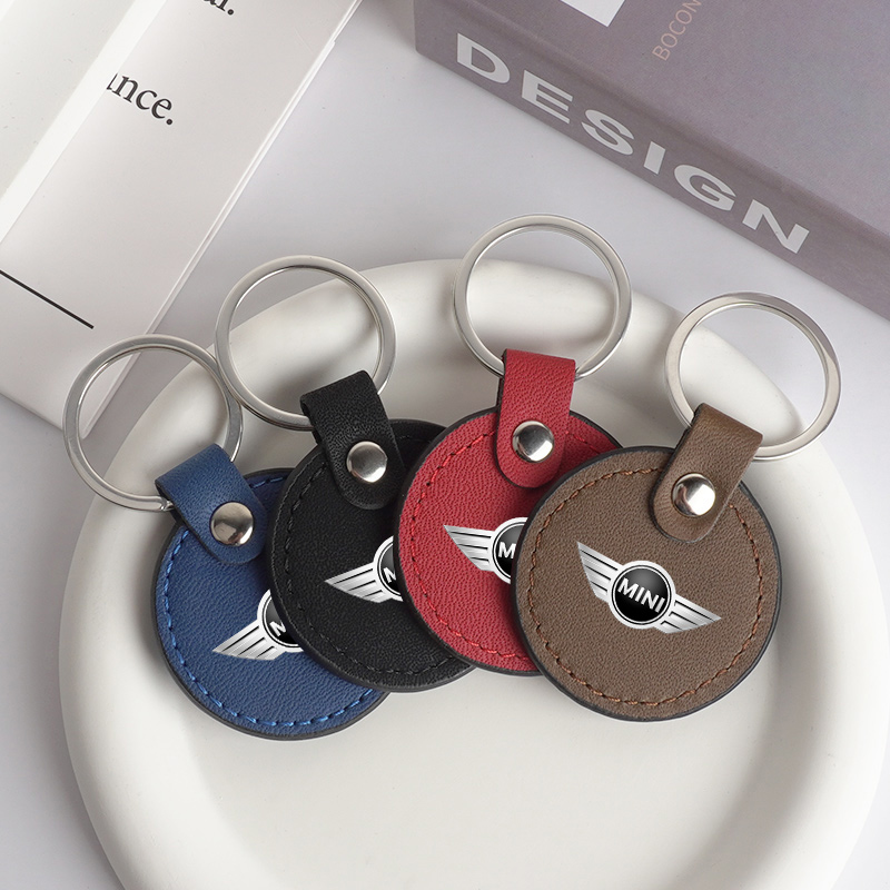Leather Car Keychain Keyring K - Leatherwork Rings ulasan dan harga