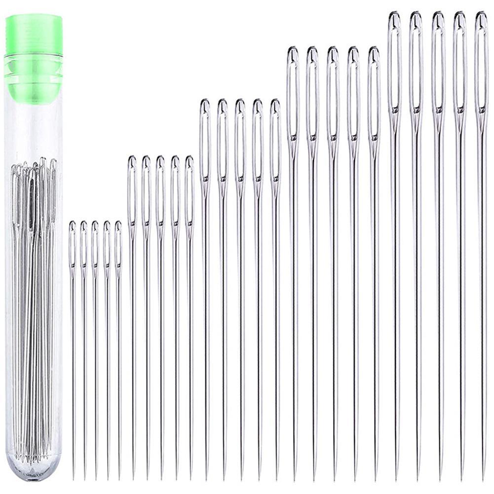 25 Pcs Large Eye Stitching Nee - Leatherwork Tools ulasan dan harga