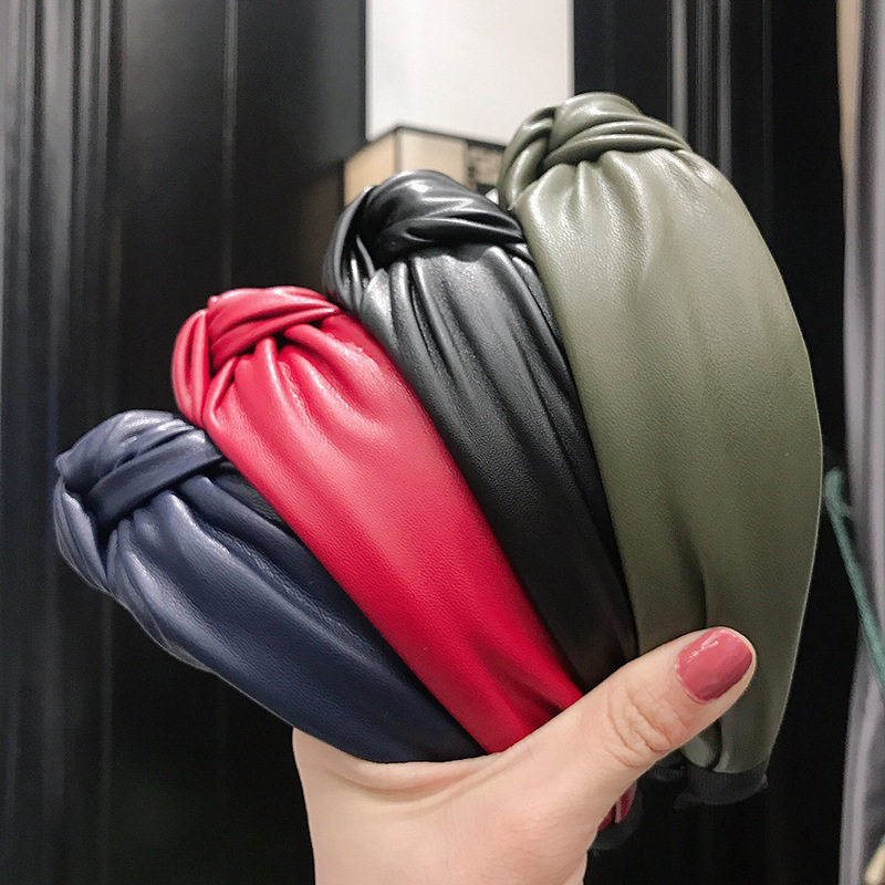 New Fashion Solid Colors Hair  - Leatherwork Rings ulasan dan harga