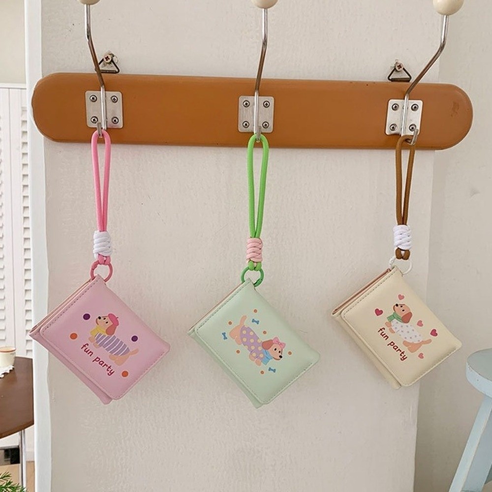 Card Pouch PU Dachshund Dog Wa - Leatherworking Items ulasan dan harga