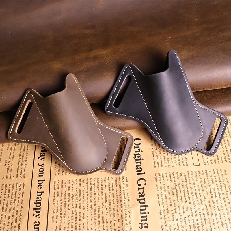 1pcHandmade leatherpocketscabb - Leatherwork Knives ulasan dan harga