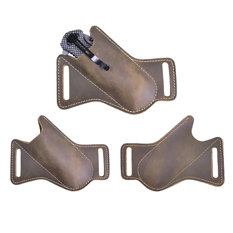 1pcHandmade leatherpocketscabb - Leatherwork Knives ulasan dan harga
