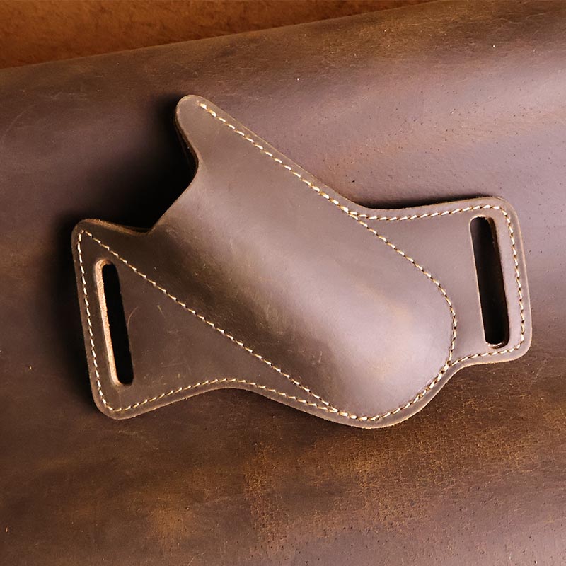 1pcHandmade leatherpocketscabb - Leatherwork Knives ulasan dan harga