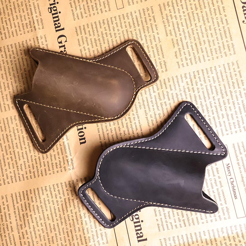 1pcHandmade leatherpocketscabb - Leatherwork Knives ulasan dan harga