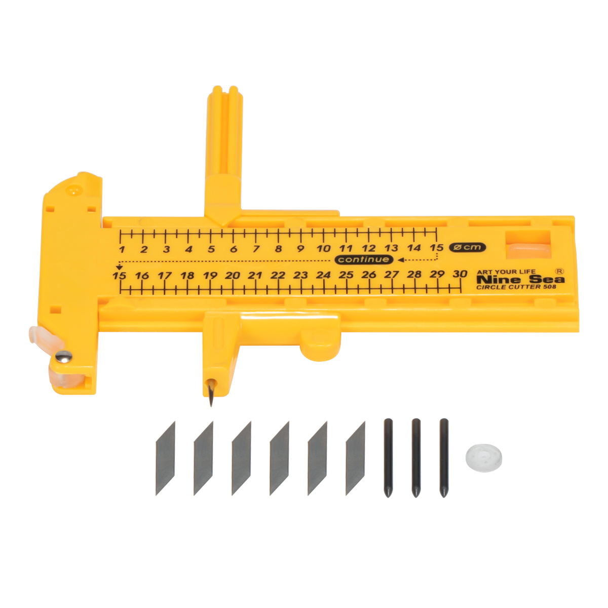 10-300mm Circle Cutter Trimmer - Leatherwork Rings ulasan dan harga